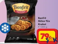BONFRİT GÜLEN YÜZ KROKET 1000 G BONFRİT GÜLEN YÜZ KROKET 1000 G